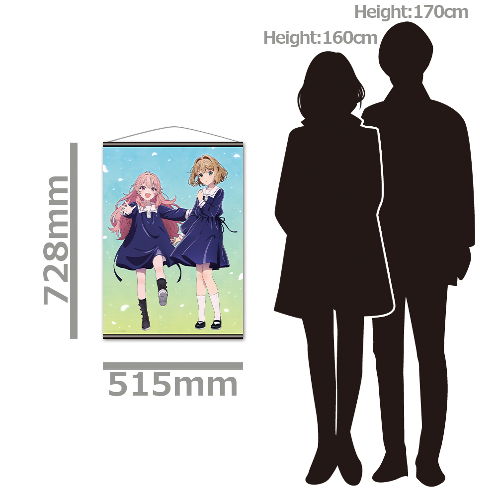 きみが死ぬまで恋をしたい B2タペストリー シーナ&ミミ Image 3 | AniSmile