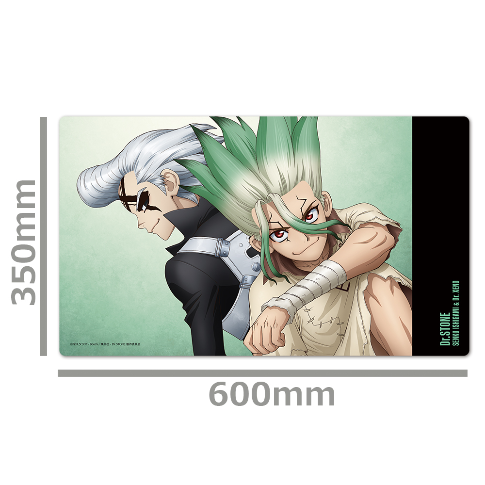 Dr.STONE キャラクターラバーマット 千空&ゼノ Image 3 | AniSmile