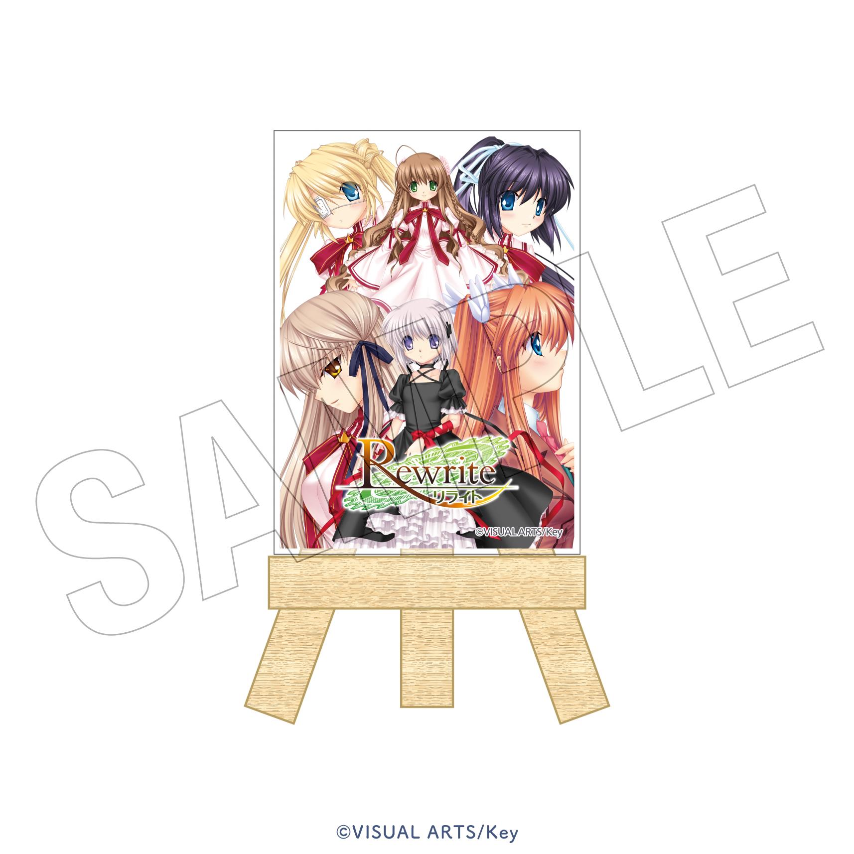 Key <映画館> 卓上アートスタンド(rewrite) - official product image | AniSmile