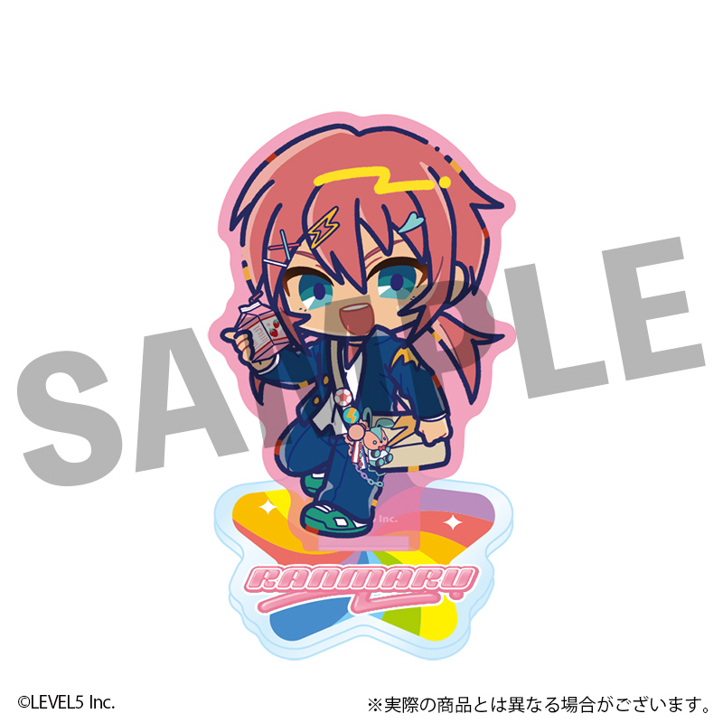 イナズマイレブン 英雄たちのヴィクトリーロード ミニキャラアクリルスタンド 霧野 蘭丸 平成ポップver. - AniSmile