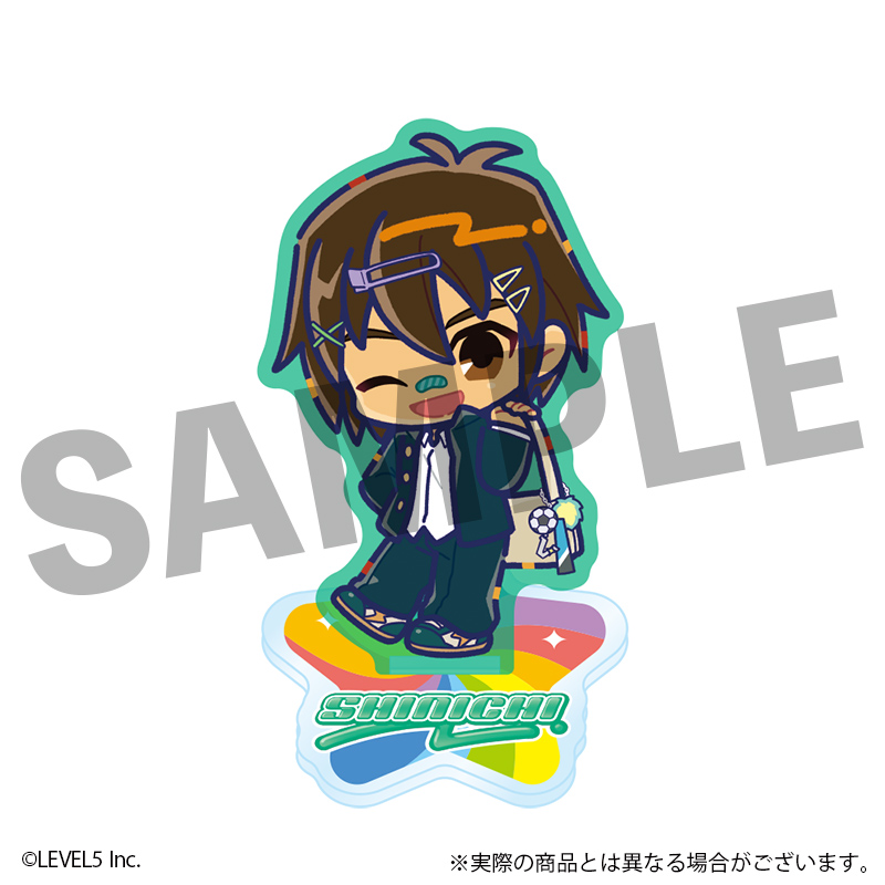 イナズマイレブン 英雄たちのヴィクトリーロード ミニキャラアクリルスタンド 半田 真一 平成ポップver. - AniSmile