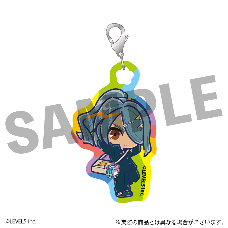 イナズマイレブン 英雄たちのヴィクトリーロード ミニキャラアクリルチャーム 風丸 一郎太 平成ポップver. - AniSmile