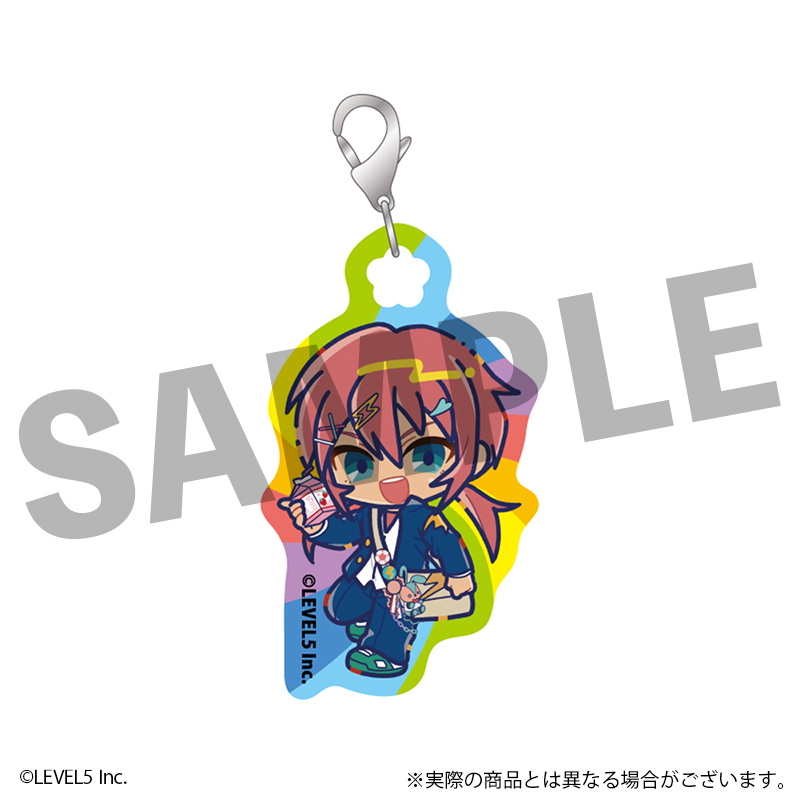 イナズマイレブン 英雄たちのヴィクトリーロード ミニキャラアクリルチャーム 霧野 蘭丸 平成ポップver. - AniSmile