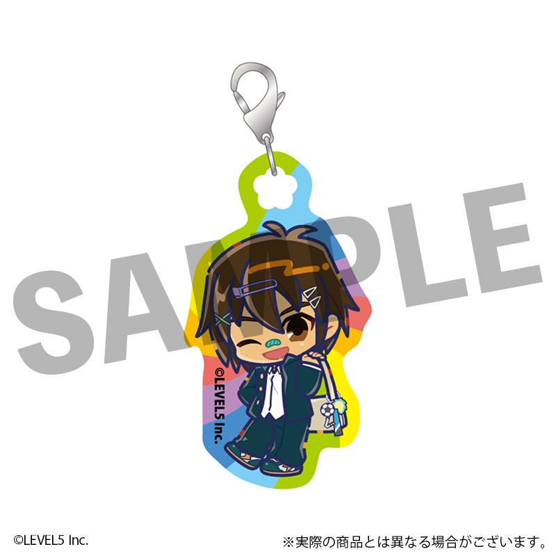 イナズマイレブン 英雄たちのヴィクトリーロード ミニキャラアクリルチャーム 半田 真一 平成ポップver. - AniSmile