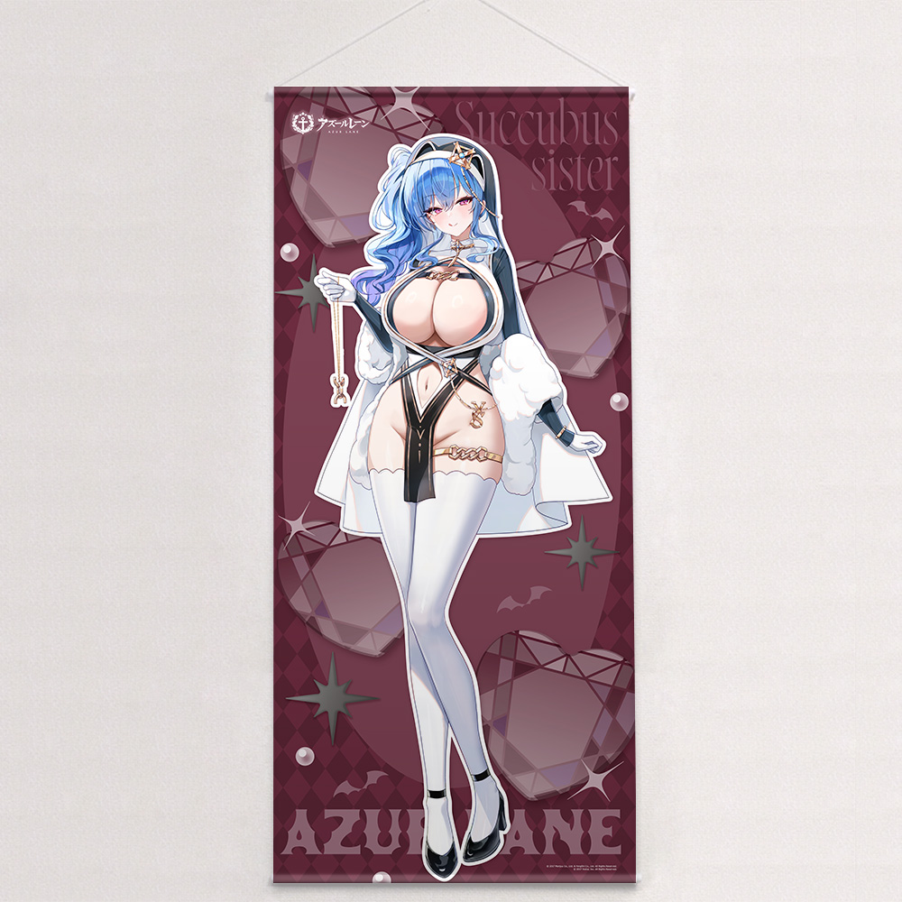 [アズールレーン]描き下ろし特大タペストリー(セントルイス/サキュバスシスター) Image 2 | AniSmile
