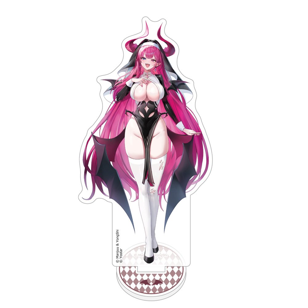 [アズールレーン]描き下ろしアクリルスタンド(メークレンブルク/サキュバスシスター) - AniSmile