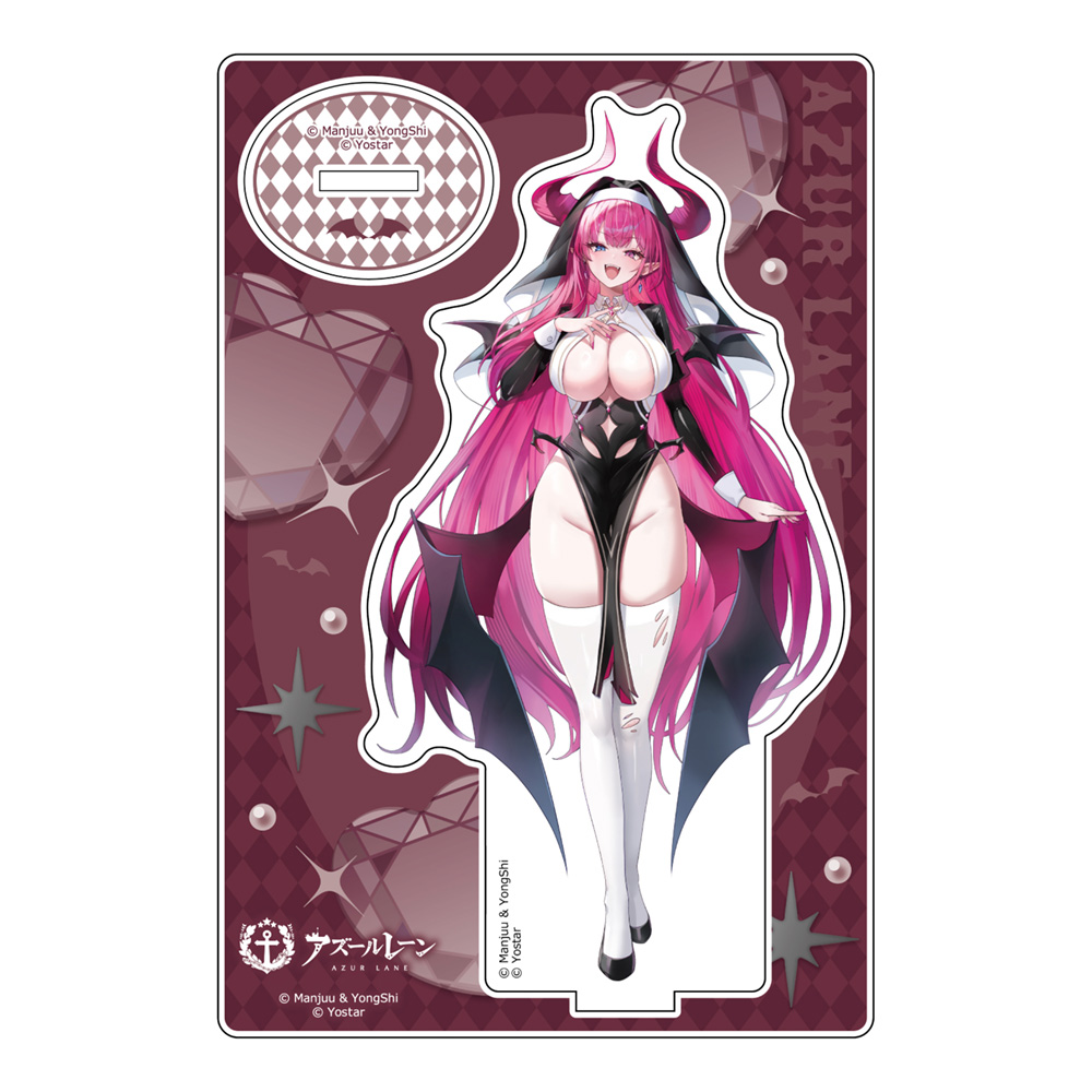 [アズールレーン]描き下ろしアクリルスタンド(メークレンブルク/サキュバスシスター) 画像 2 | AniSmile