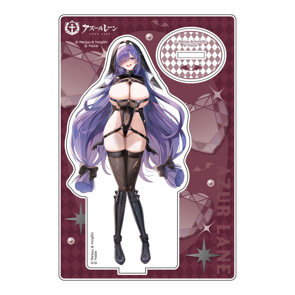 [アズールレーン]描き下ろしアクリルスタンド(モガドール/サキュバスシスター) Image 2 | AniSmile