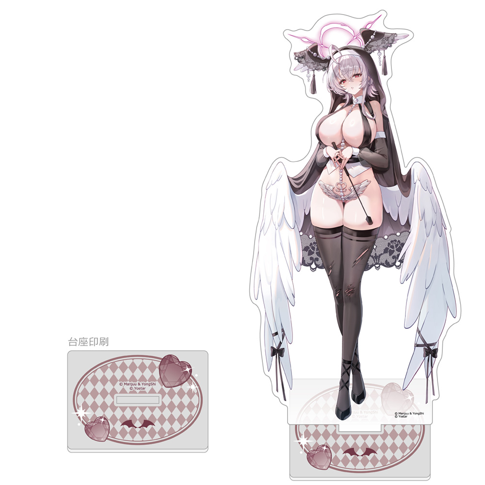 [アズールレーン]描き下ろし特大アクリルスタンド(パール/サキュバスシスター) - AniSmile