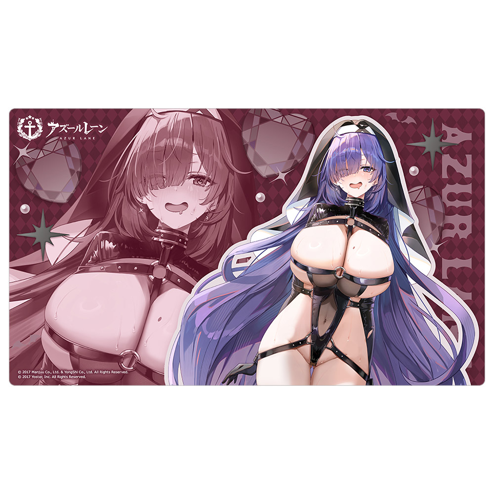 [アズールレーン]描き下ろしラバーマット(モガドール/サキュバスシスター) - AniSmile