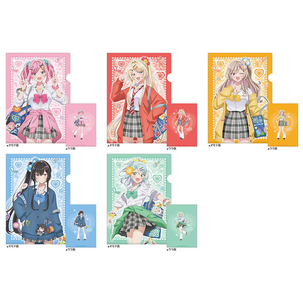 [わたしが恋人になれるわけないじゃん、ムリムリ!(※ムリじゃなかった!?)]描き下ろしクリアファイル(甘織れな子/平成ギャルver.) Image 2 | AniSmile