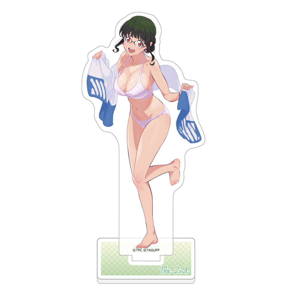 [グリッドマン ユニバース]描き下ろしアクリルスタンド(2代目/水着) Image 2 | AniSmile