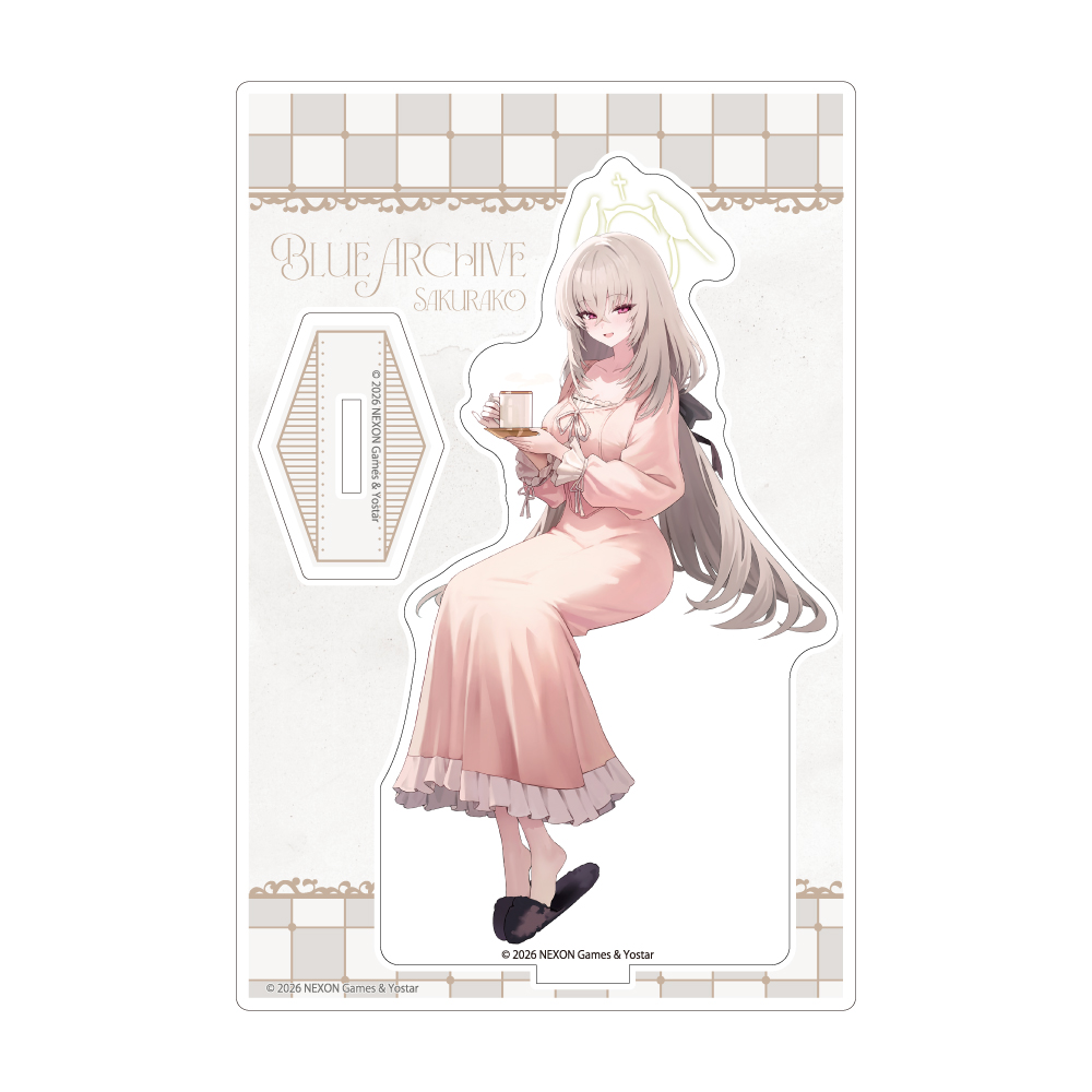 [ブルーアーカイブ]描き下ろしアクリルスタンド(サクラコ/ルームウェア) Image 2 | AniSmile