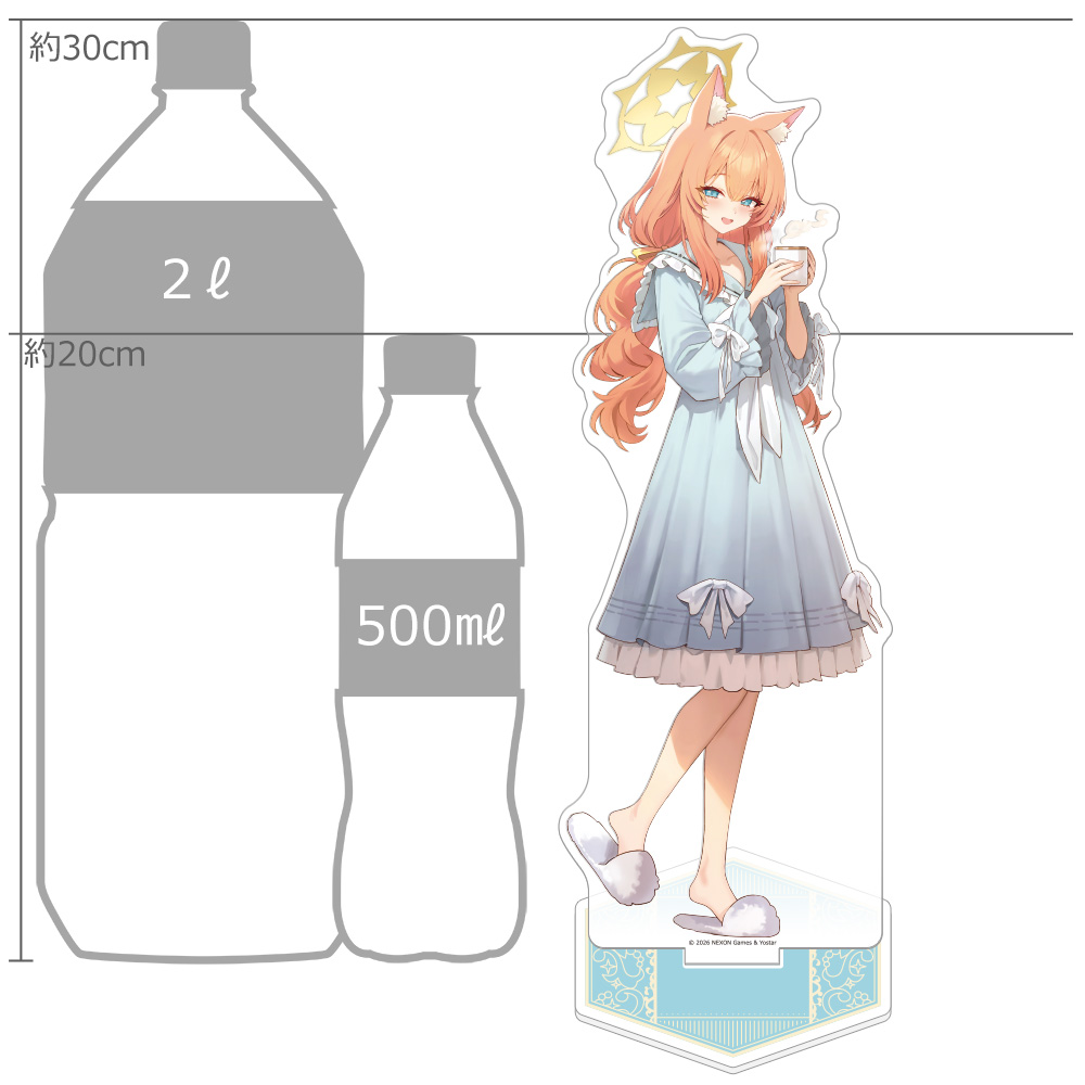 [ブルーアーカイブ]描き下ろし特大アクリルスタンド(マリー/ルームウェア) Image 2 | AniSmile