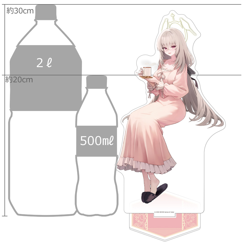 [ブルーアーカイブ]描き下ろし特大アクリルスタンド(サクラコ/ルームウェア) Image 2 | AniSmile