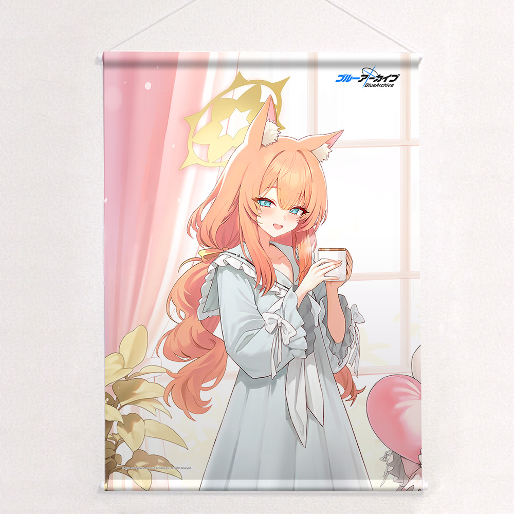 [ブルーアーカイブ]描き下ろしB2タペストリー(マリー/ルームウェア)Wスエード Image 2 | AniSmile