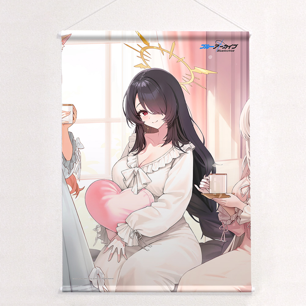 [ブルーアーカイブ]描き下ろしB2タペストリー(ヒナタ/ルームウェア)Wスエード 图片 2 | AniSmile