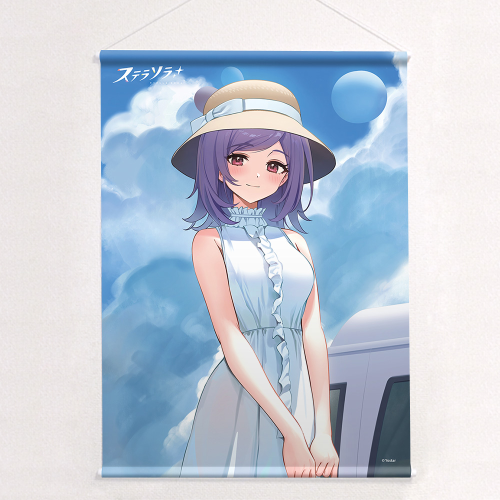 [ステラソラ]描き下ろしB2タペストリー(アヤメ/夏服)Wスエード 画像 2 | AniSmile