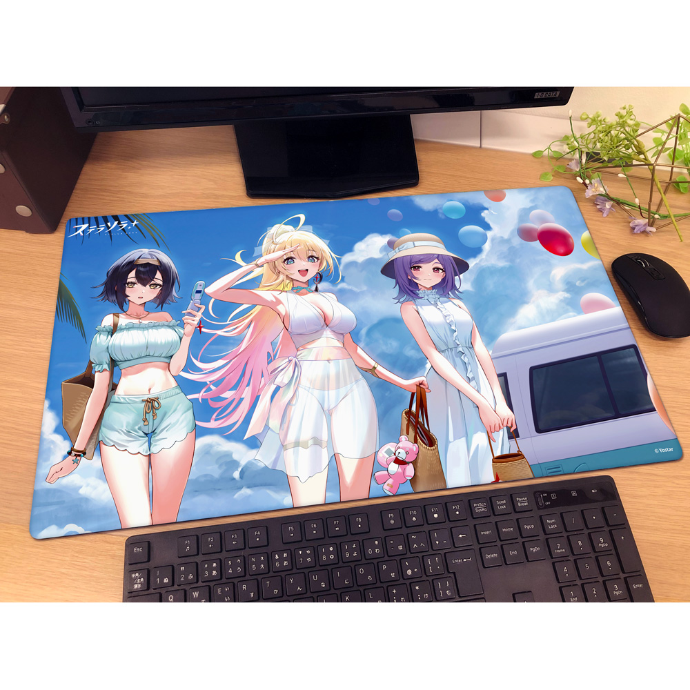 [ステラソラ]描き下ろしラバーマット(夏服) Image 2 | AniSmile