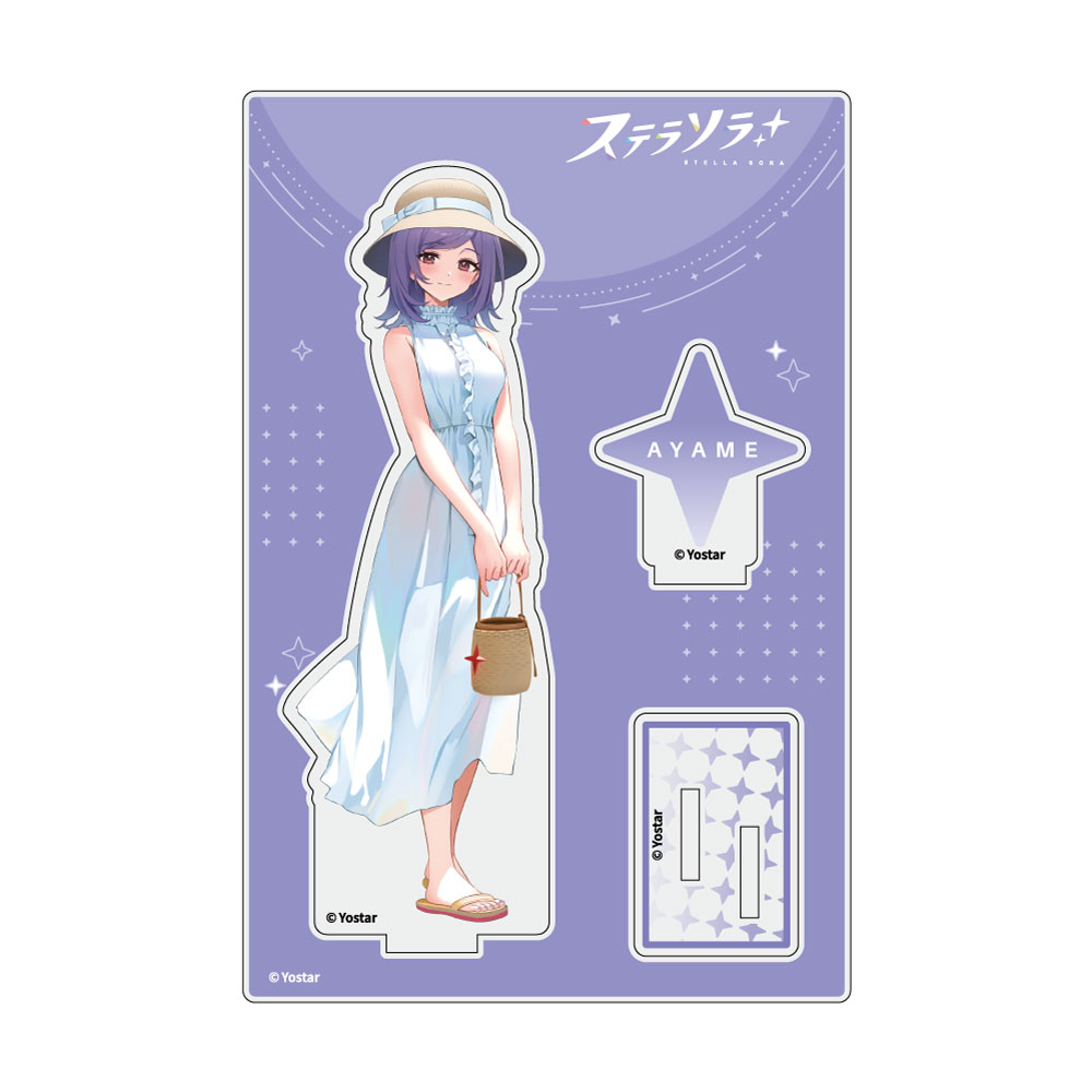 [ステラソラ]描き下ろしアクリルスタンド(アヤメ/夏服) Image 2 | AniSmile