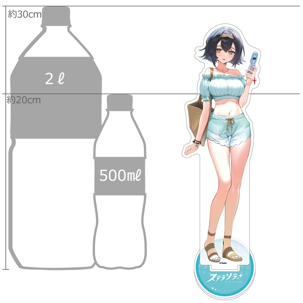[ステラソラ]描き下ろし特大アクリルスタンド(コハク/夏服) Image 2 | AniSmile