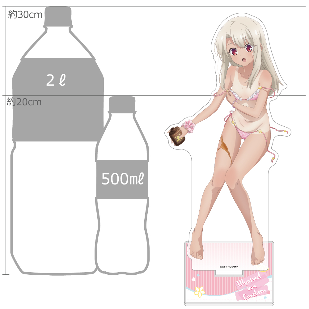 [劇場版「Fate/kaleid liner プリズマ☆イリヤ Licht 名前の無い少女」]描き下ろし特大アクリルスタンド(イリヤ/日焼け) 图片 2 | AniSmile