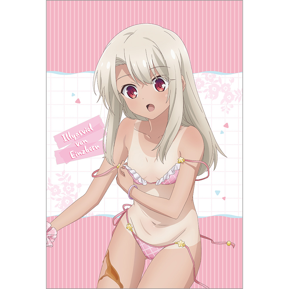 [劇場版「Fate/kaleid liner プリズマ☆イリヤ Licht 名前の無い少女」]描き下ろしまくらカバー(イリヤ/日焼け) Image 2 | AniSmile