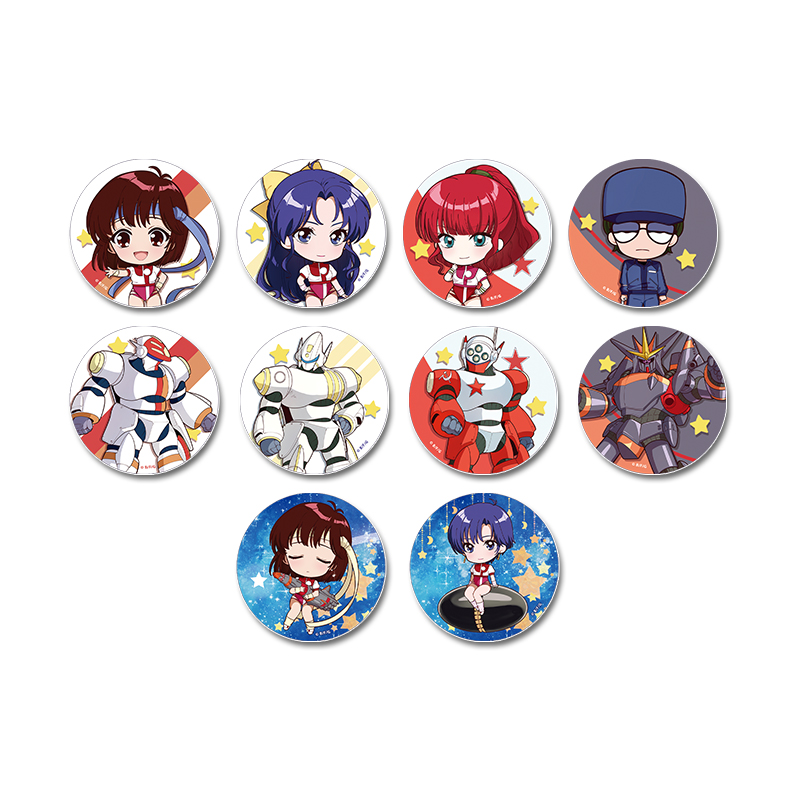 トップをねらえ! ぷちちょこ トレーディング缶バッジ - AniSmile