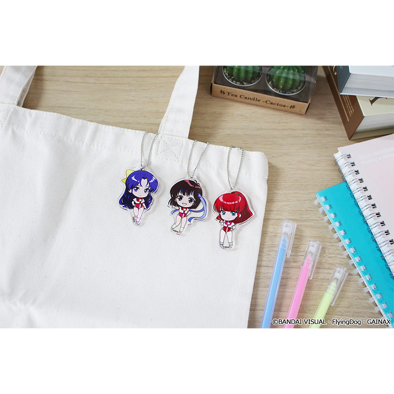 トップをねらえ! ぷちちょこ トレーディングアクリルキーホルダー Image 2 | AniSmile