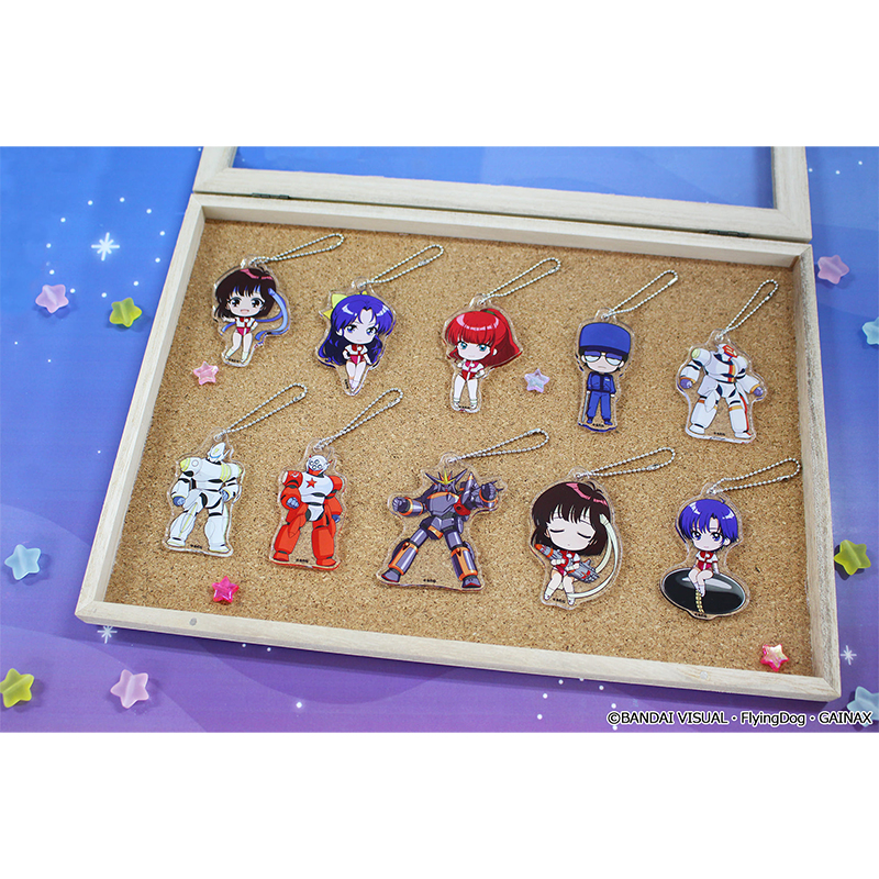 トップをねらえ! ぷちちょこ トレーディングアクリルキーホルダー Image 3 | AniSmile