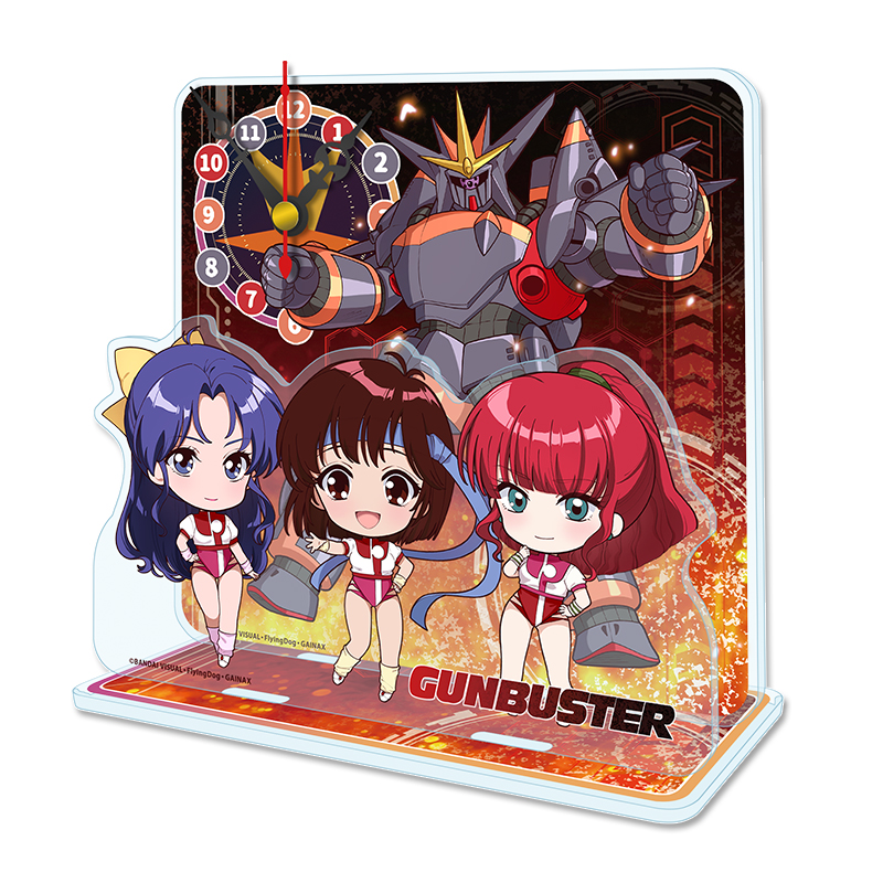 トップをねらえ! ぷちちょこ ミニアクリル置時計 - AniSmile