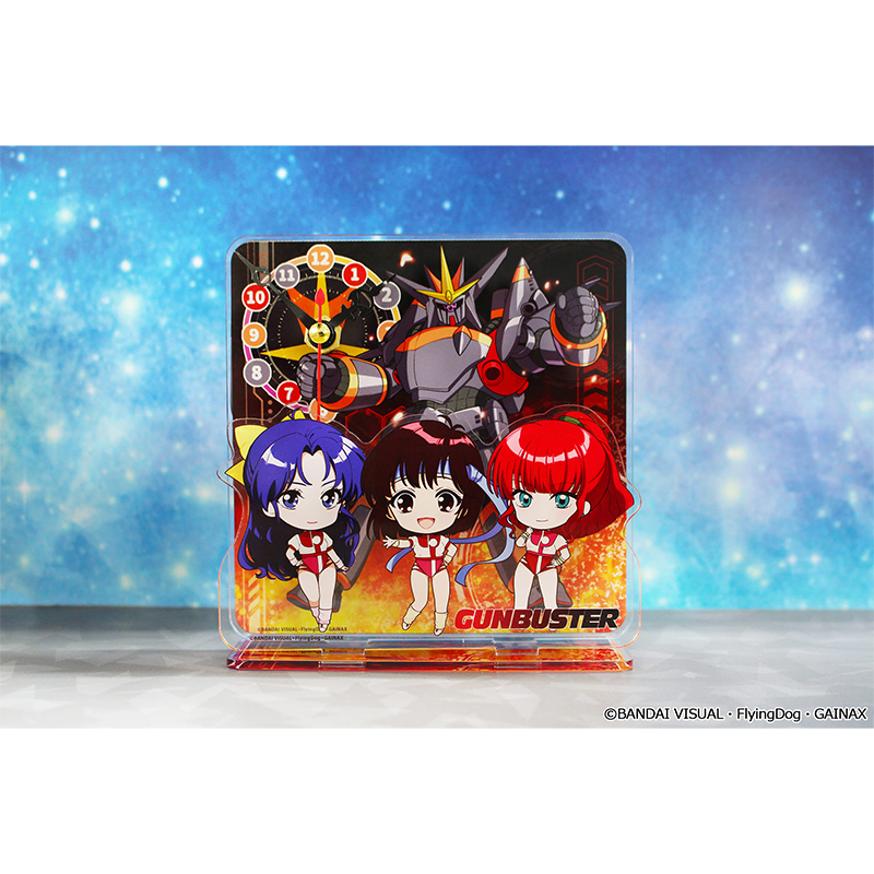 トップをねらえ! ぷちちょこ ミニアクリル置時計 Image 4 | AniSmile