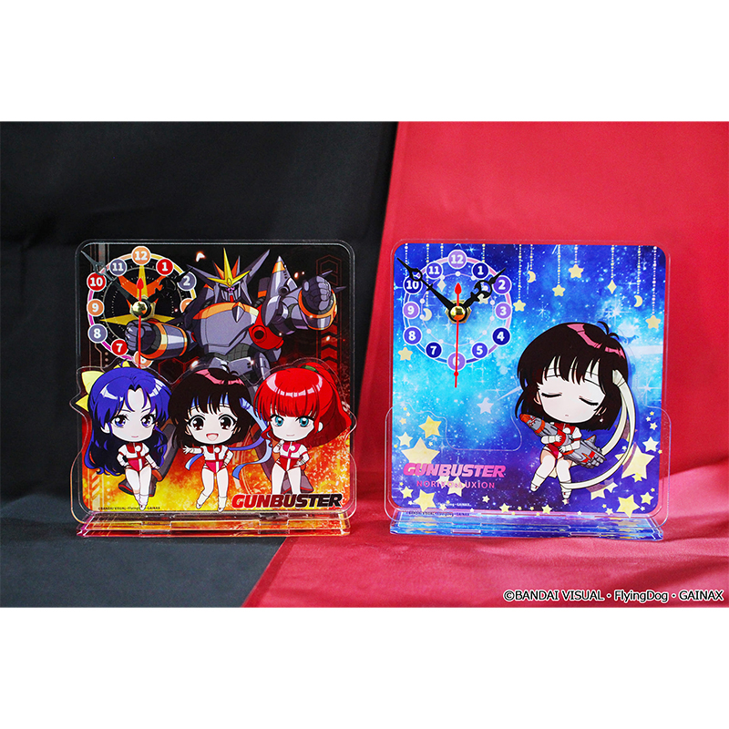 トップをねらえ! ぷちちょこ ミニアクリル置時計 Image 3 | AniSmile