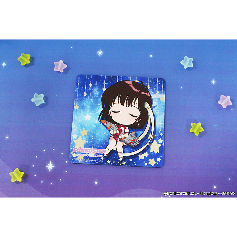 トップをねらえ! ぷちちょこ ラバーマットコースター【ノリコ&るくしおん】 画像 2 | AniSmile