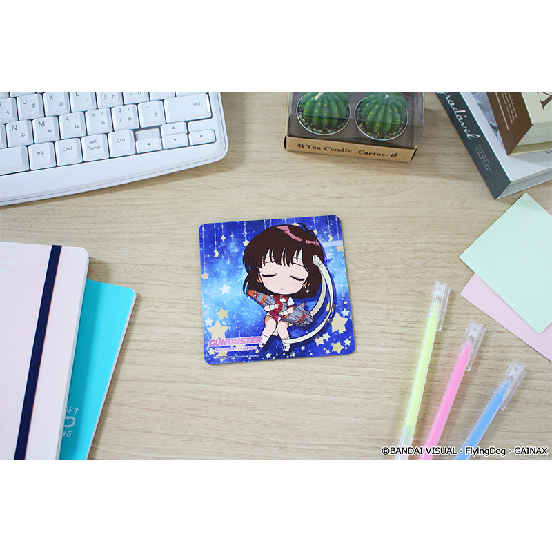 トップをねらえ! ぷちちょこ ラバーマットコースター【ノリコ&るくしおん】 画像 3 | AniSmile