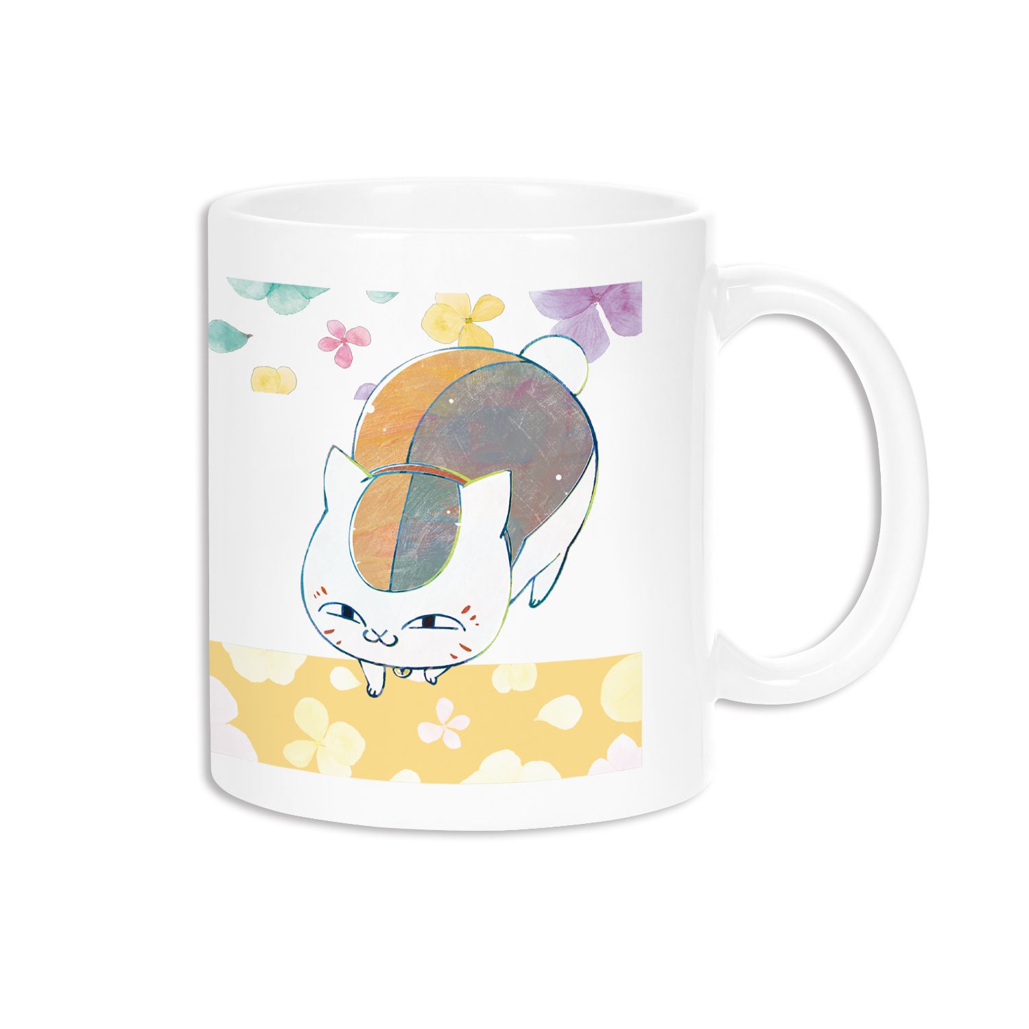夏目友人帳 ニャンコ先生 Ani-Art 第3弾 マグカップ キイロ - AniSmile