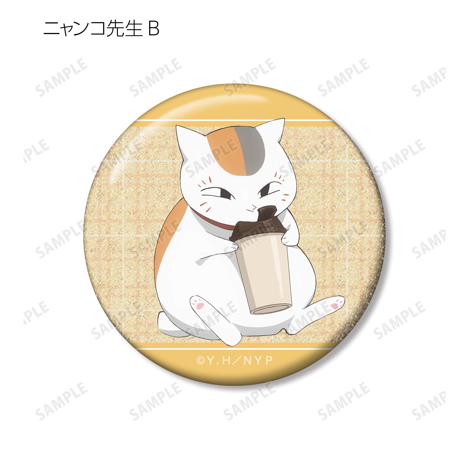 夏目友人帳 描き下ろし 冬の装いver. トレーディンググリッター缶バッジ(単位/単品) Image 5 | AniSmile