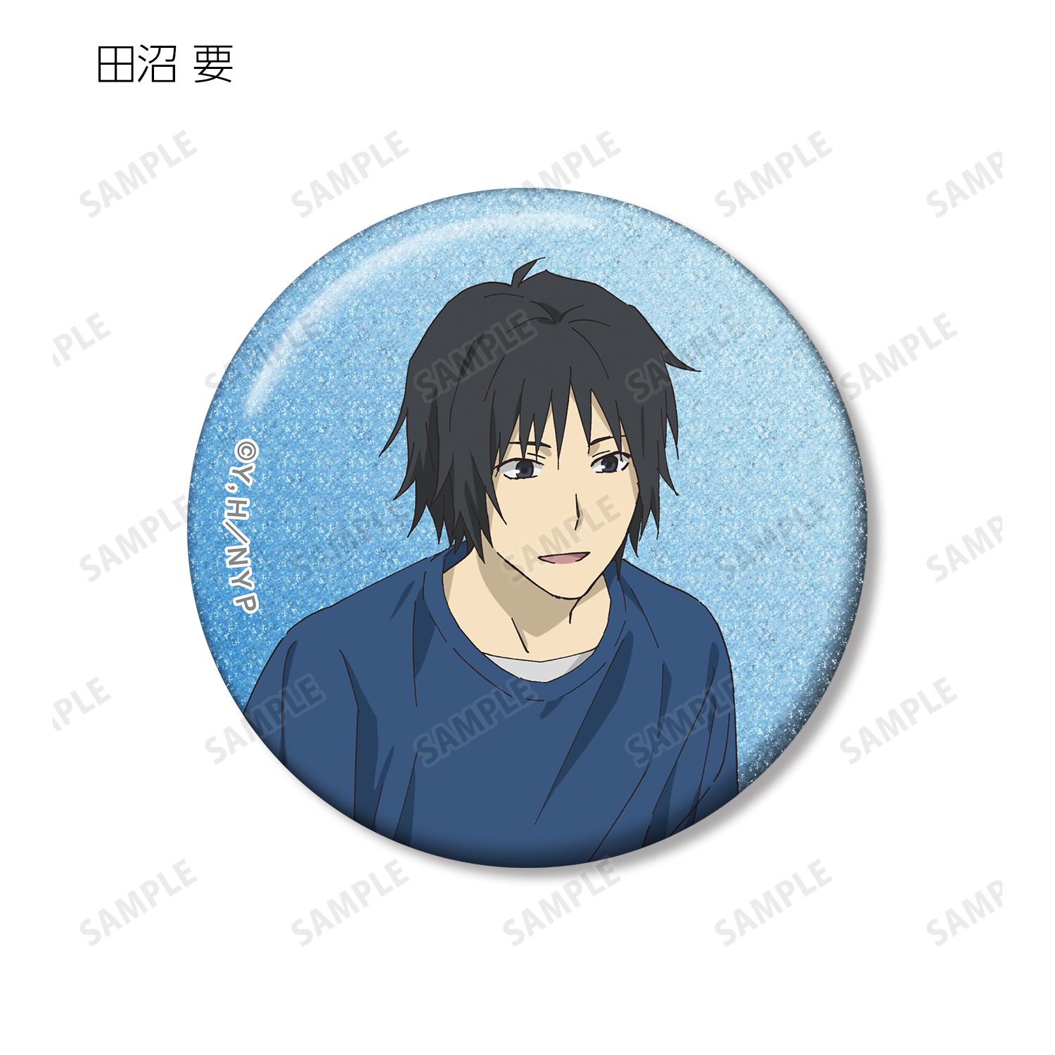 夏目友人帳 描き下ろし シャボン玉ver. トレーディンググリッター缶バッジ(単位/単品) Image 4 | AniSmile
