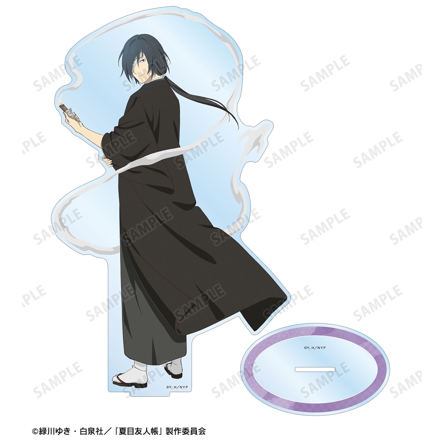 夏目友人帳 描き下ろし 的場静司 祓い屋ver. 特大アクリルスタンド Image 3 | AniSmile