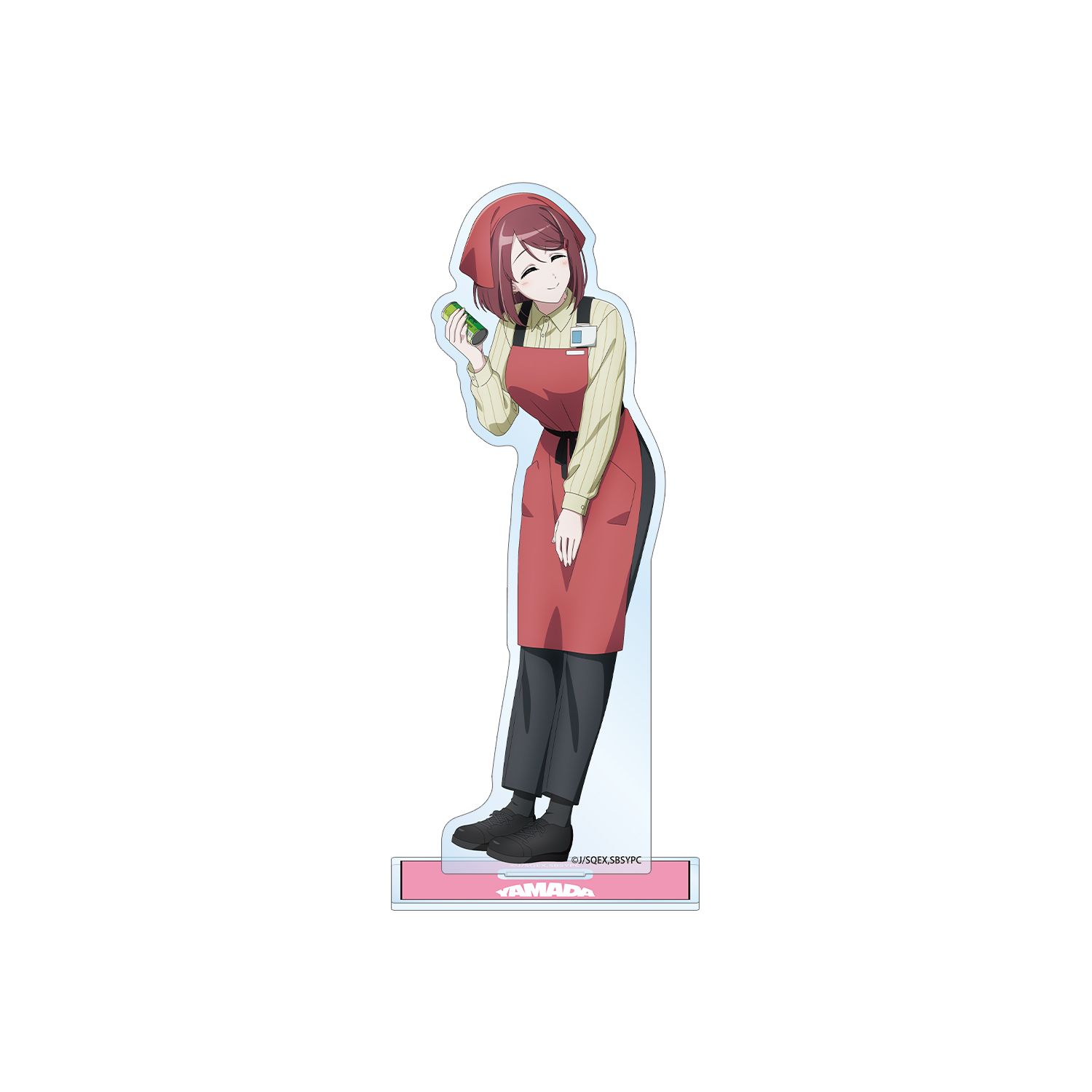 TVアニメ「スーパーの裏でヤニ吸うふたり」 描き下ろし 山田 if ふたりが同じ職場だったらver. BIGアクリルスタンド - AniSmile