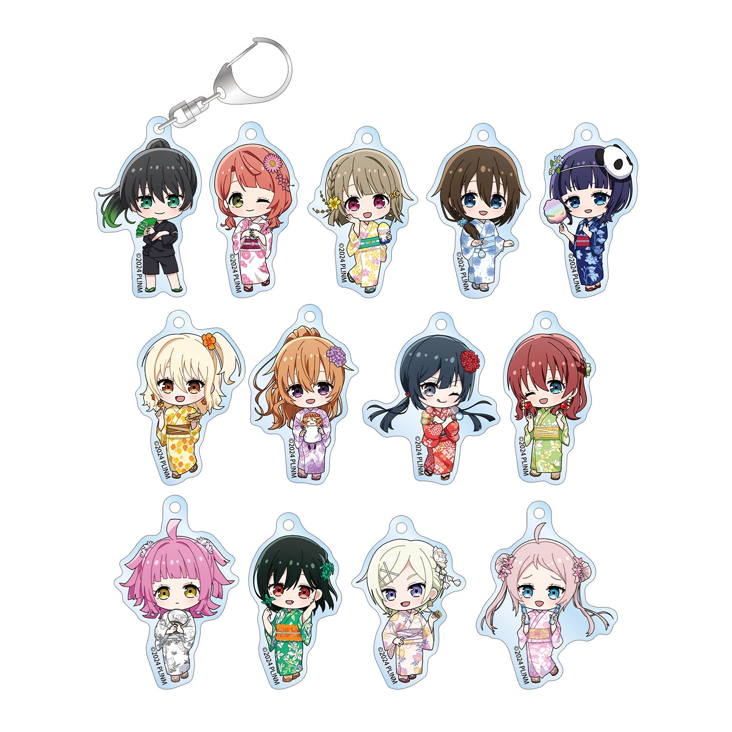 ラブライブ!虹ヶ咲学園スクールアイドル同好会 縁日ver. トレーディング ちびキャラ アクリルキーホルダー(単位/単品) - official product image | AniSmile