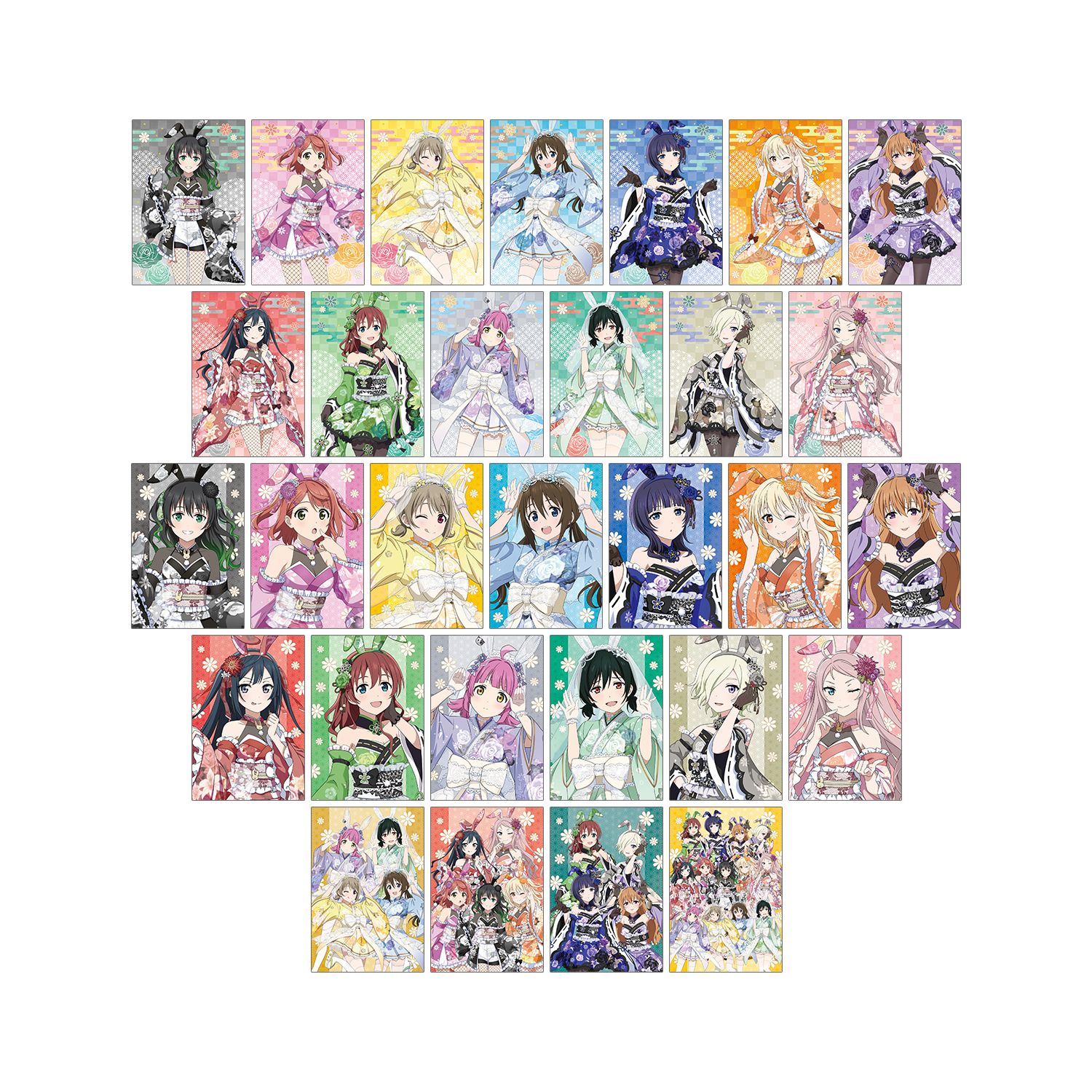 ラブライブ!虹ヶ咲学園スクールアイドル同好会 描き下ろし 和バニーver. トレーディングポストカード(単位/単品) - official product image | AniSmile