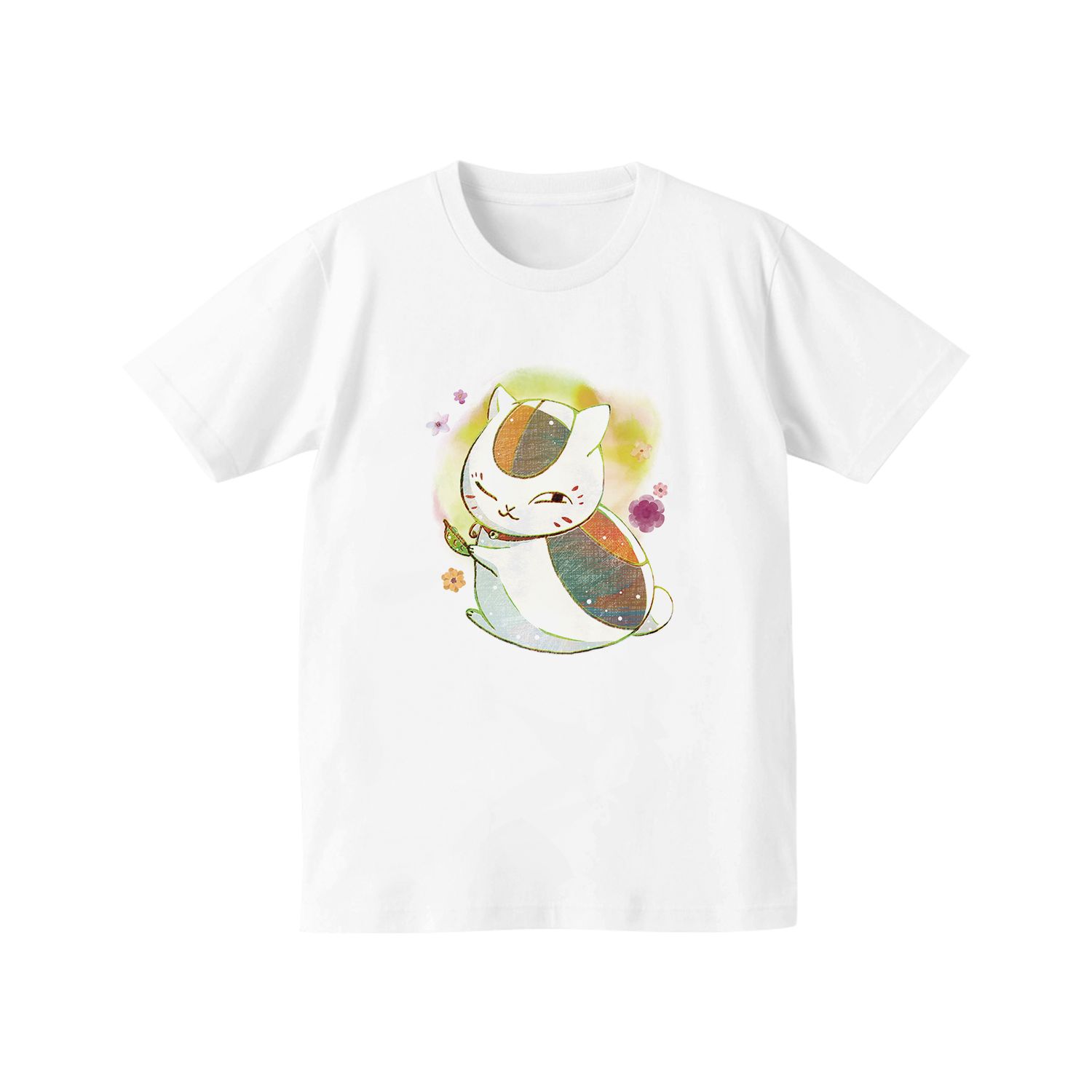 夏目友人帳 Ani-Art Tシャツ(ニャンコ先生)レディース(サイズ/XL) - AniSmile