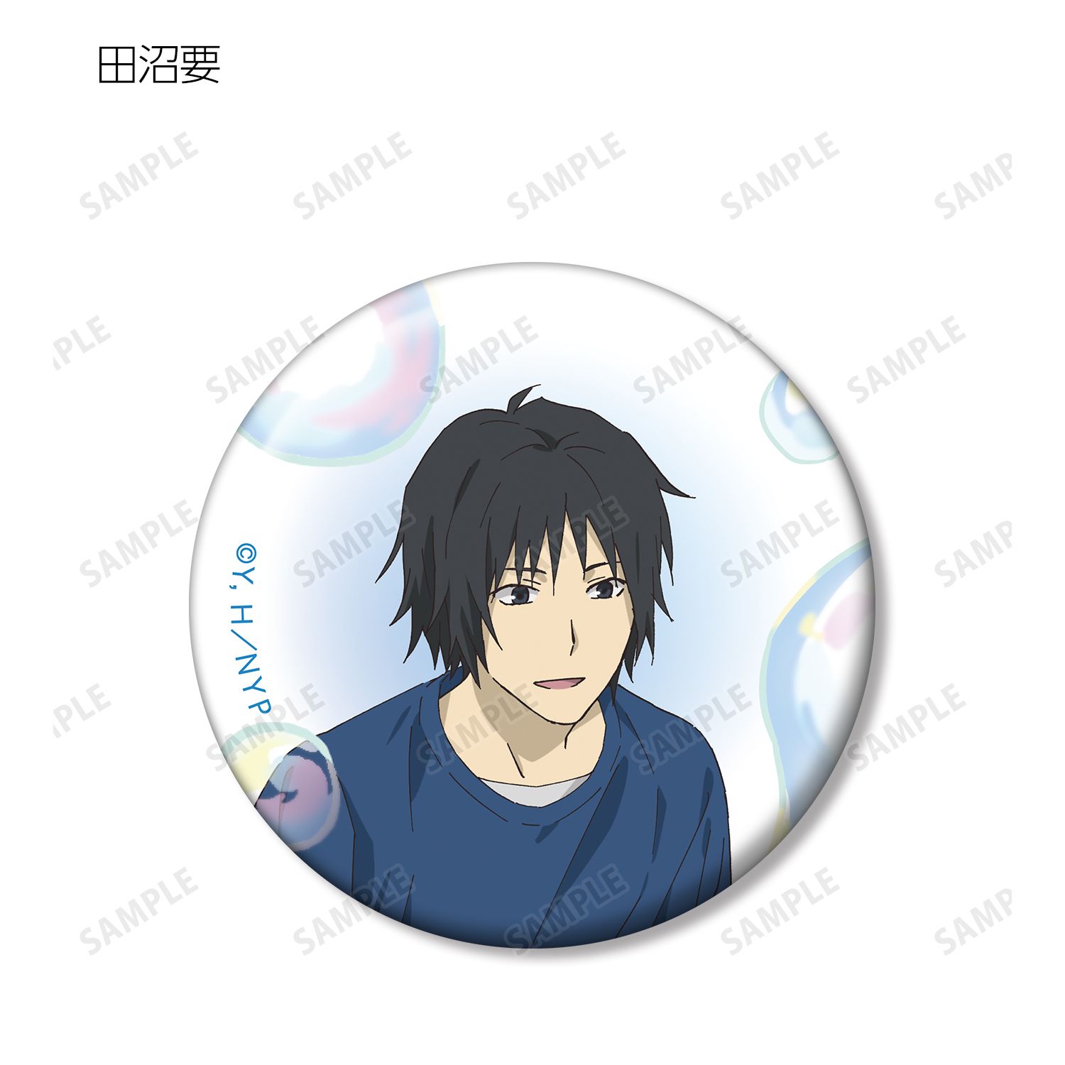 夏目友人帳 描き下ろしイラスト シャボン玉ver. トレーディング缶バッジ(単位/単品) Image 5 | AniSmile