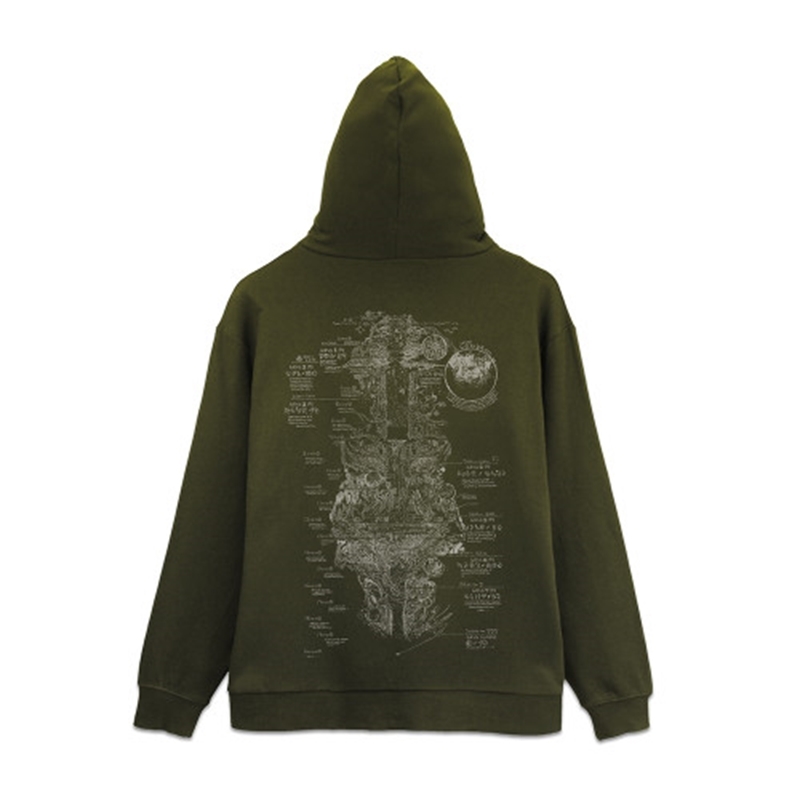 メイドインアビス 烈日の黄金郷 アビス地図 ジップパーカー Ver.2.0/MOSS-XL 画像 2 | AniSmile