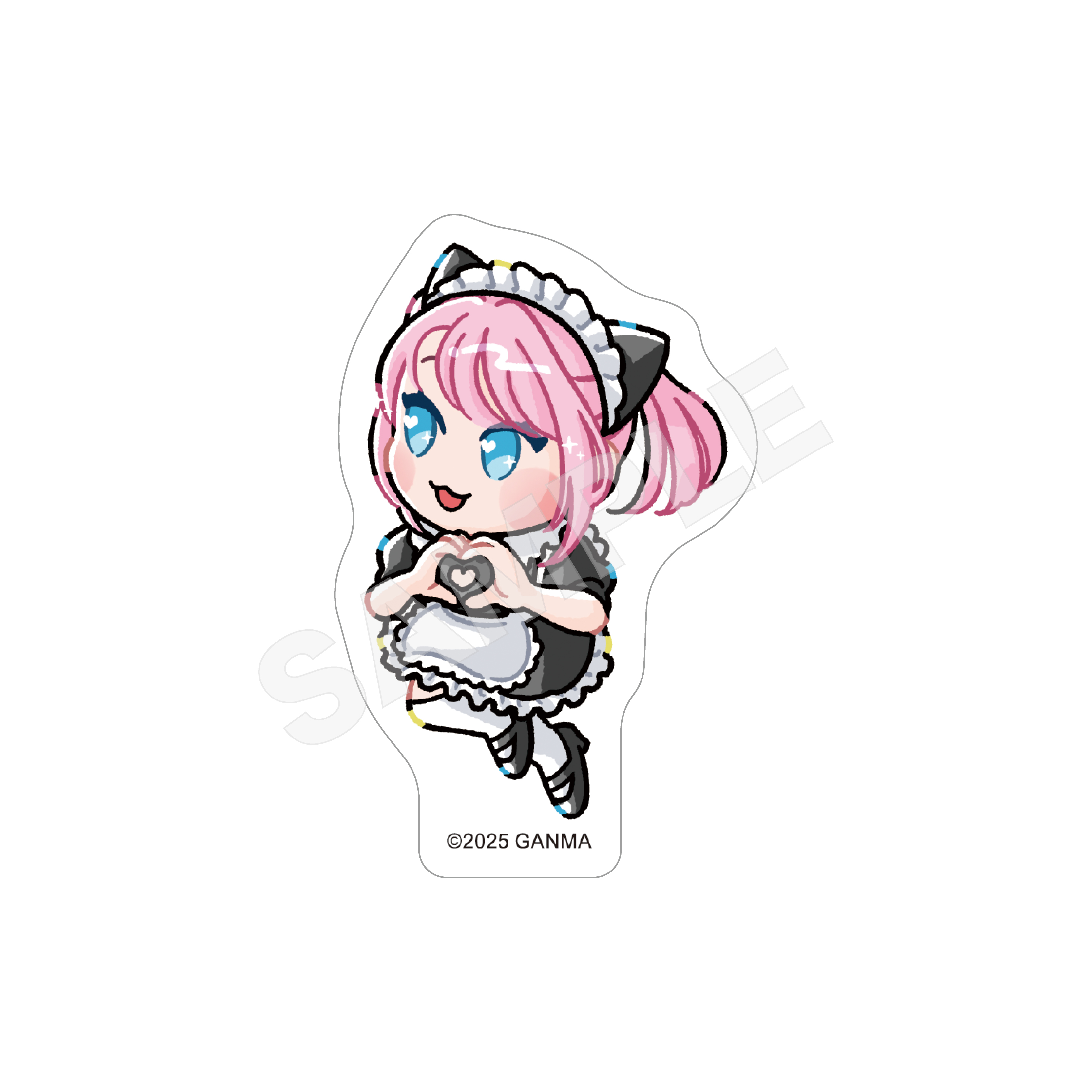 ストグラ 街歩きin大阪 ステッカー /65 豆乳ちゃんもも(オフイベミニキャラ) - official product image | AniSmile