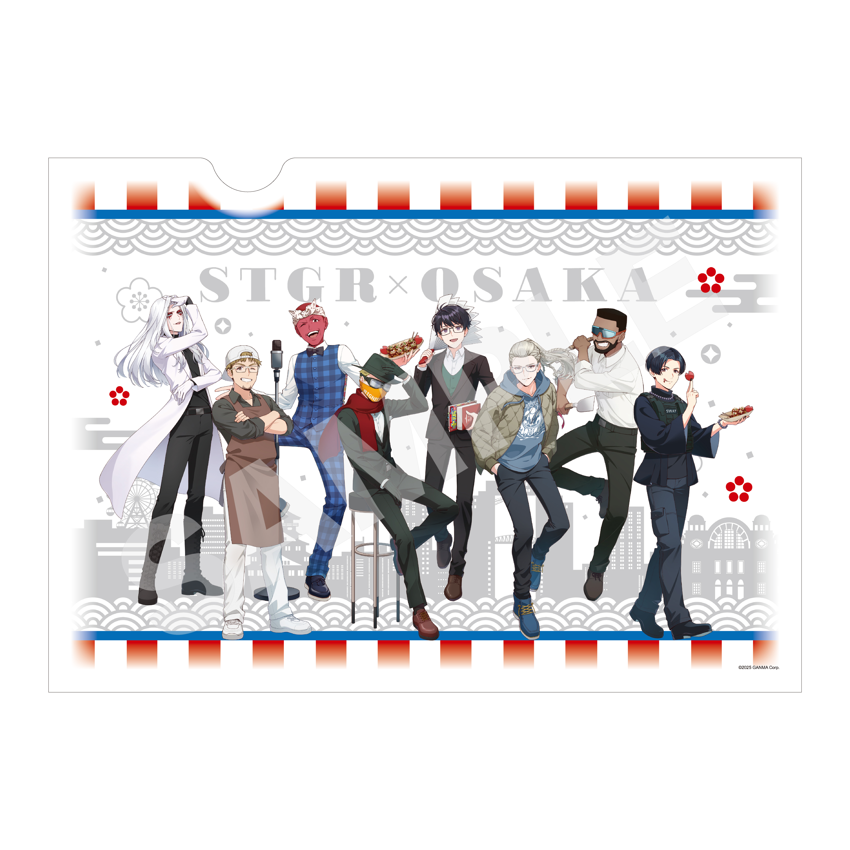 ストグラ 街歩きin大阪 和紙ファイル /01 A - official product image | AniSmile