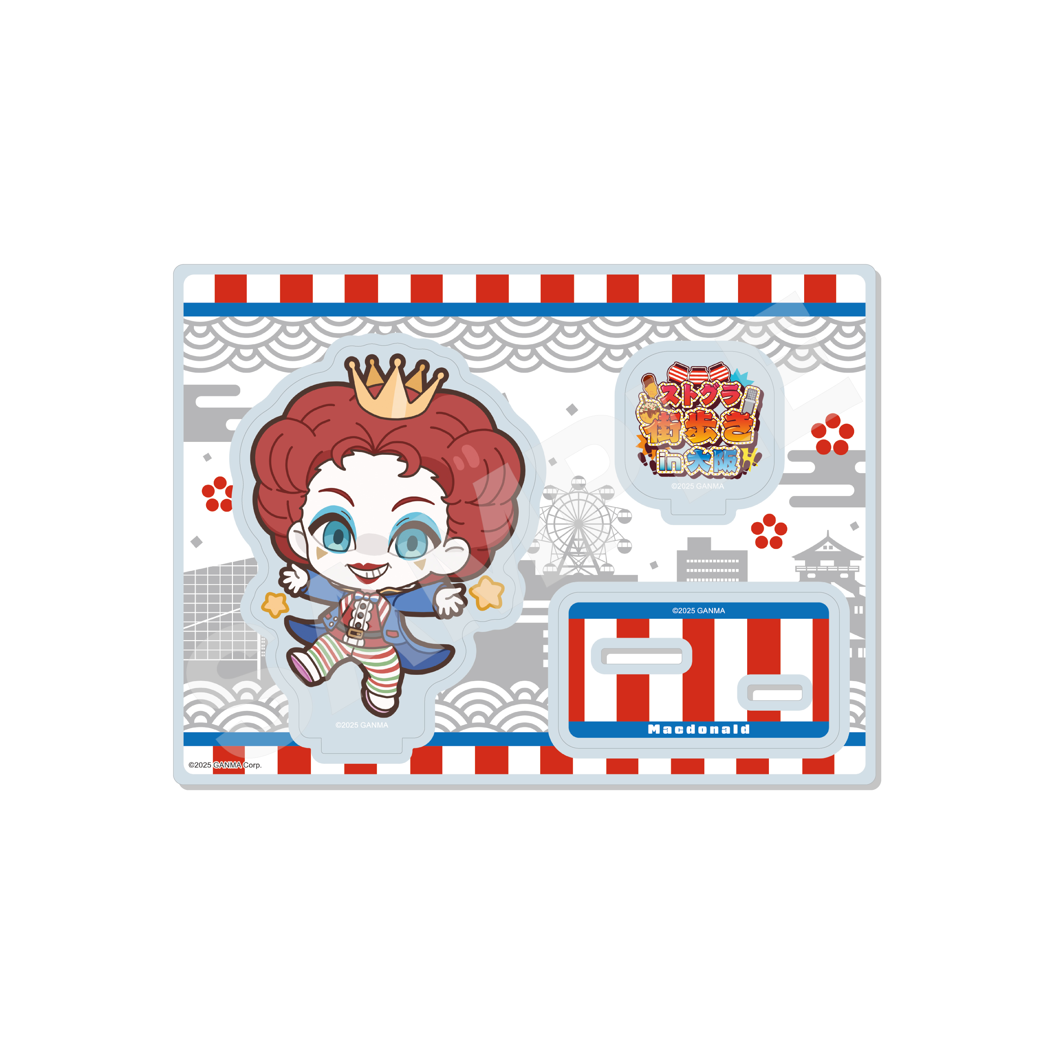 ストグラ 街歩きin大阪 ミニアクリルスタンド /35 マクドナルド - AniSmile