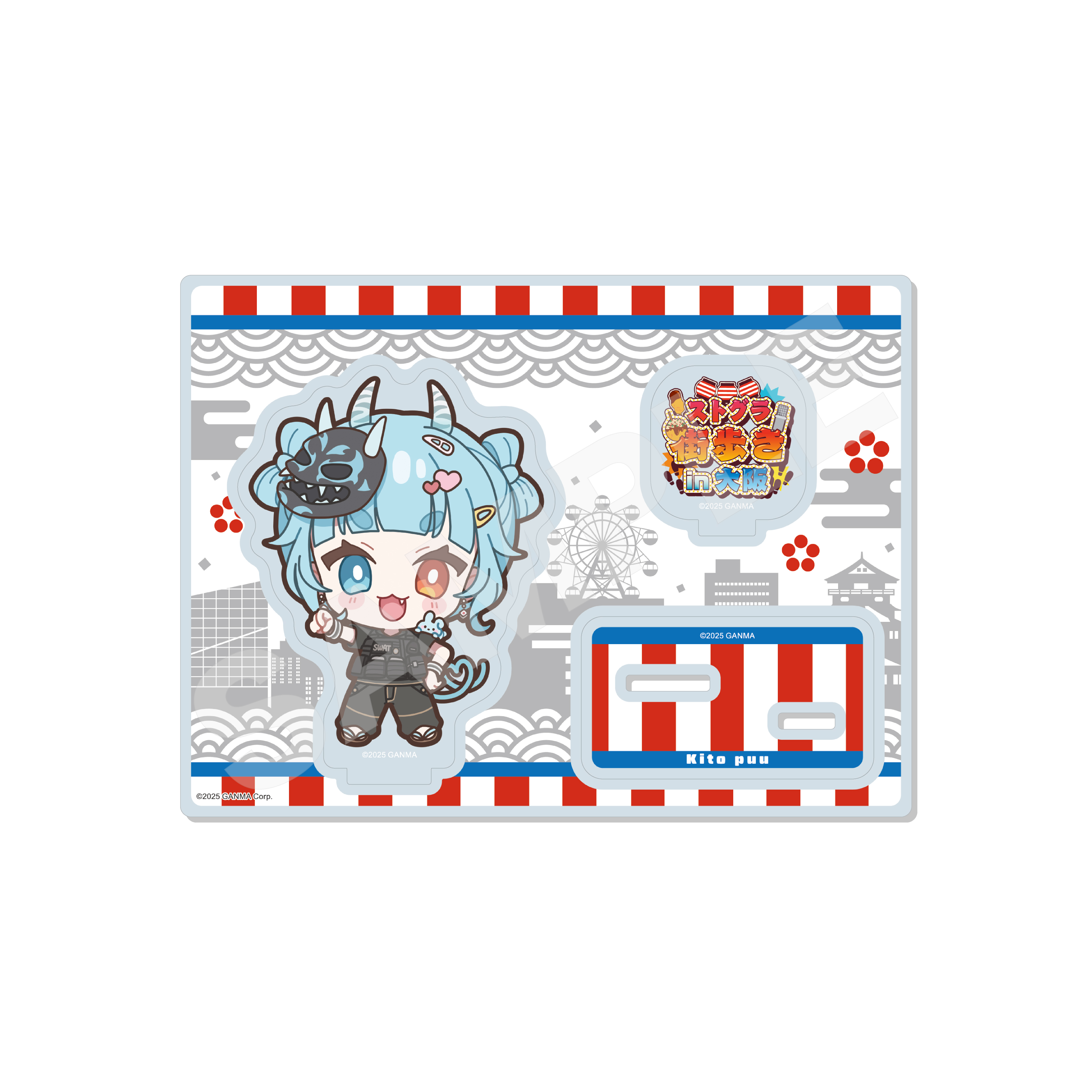 ストグラ 街歩きin大阪 ミニアクリルスタンド /38 鬼桃ぷぅ - AniSmile