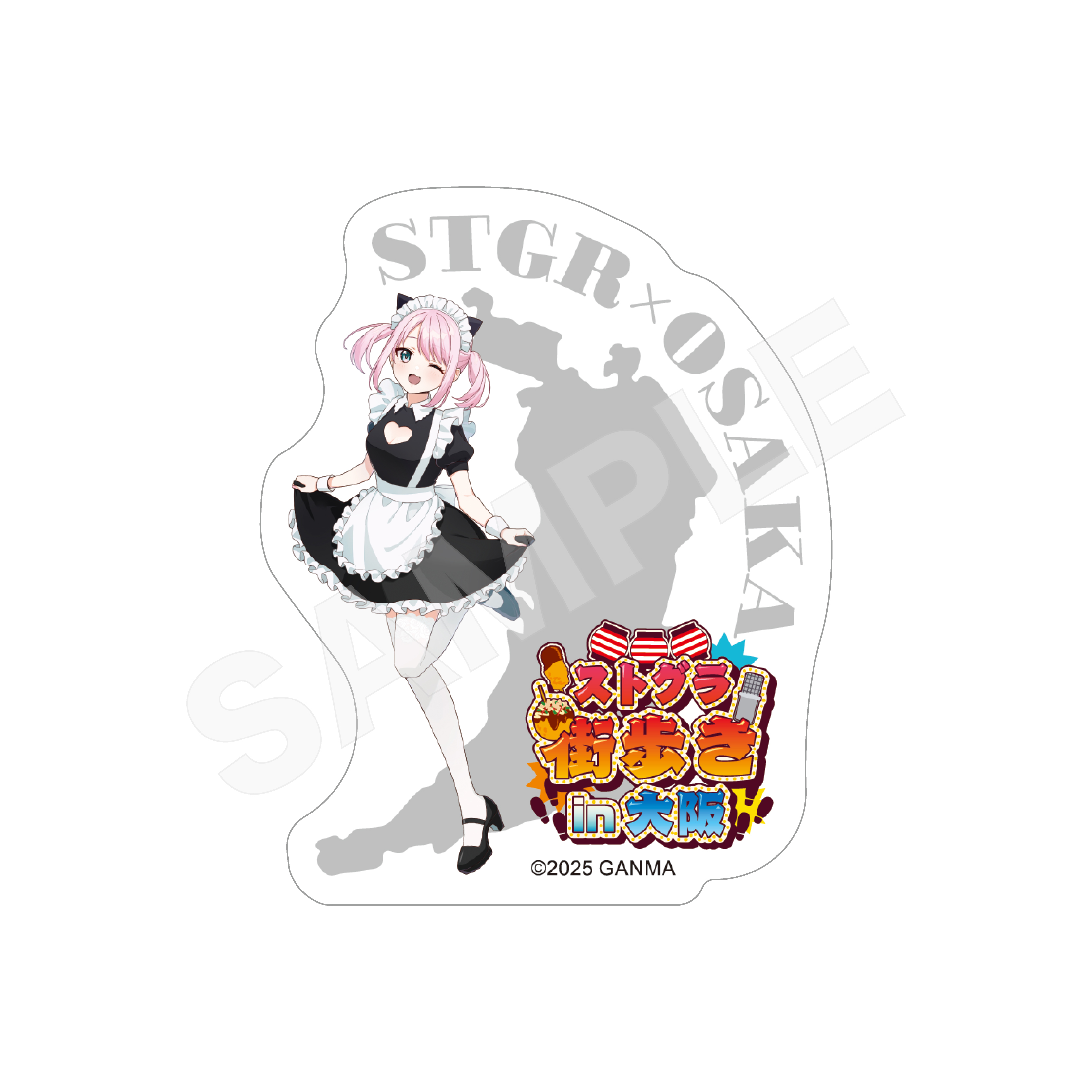 ストグラ 街歩きin大阪 ステッカー /123 豆乳ちゃんもも - official product image | AniSmile